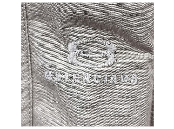 Balenciaga Chaqueta Bomber Unity de algodón ripstop sin usar Castaño - vista 2