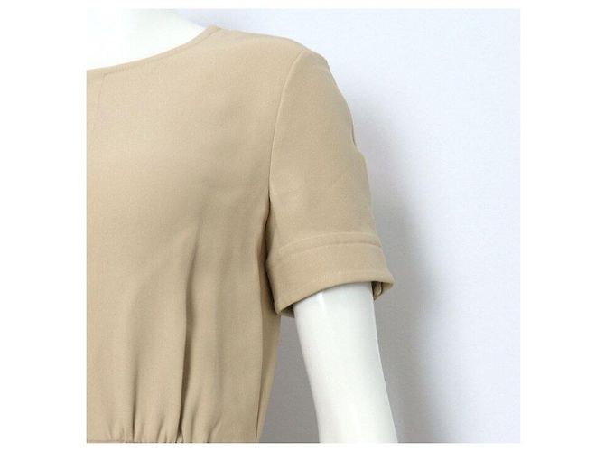Valentino Vestido de seda beige para mujer - vista 3