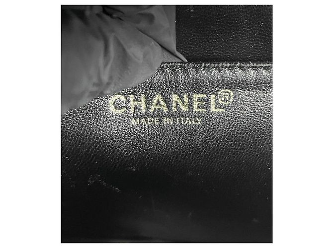 Chanel Borsa Tote Coco Handle in pelle Black Caviar Nero - vista 10
