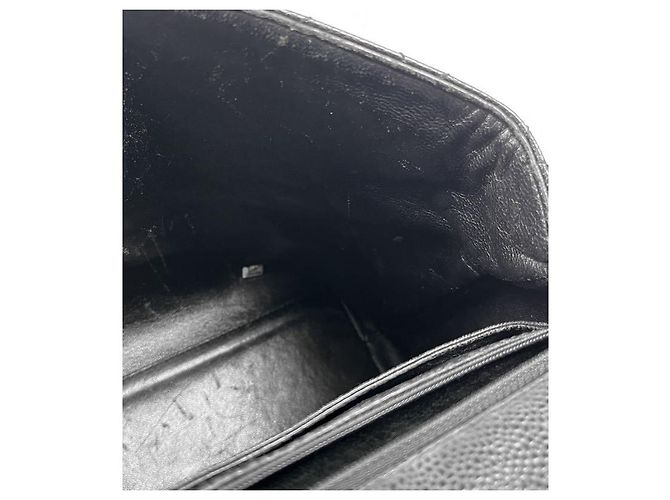 Chanel Borsa Tote Coco Handle in pelle Black Caviar Nero - vista 11