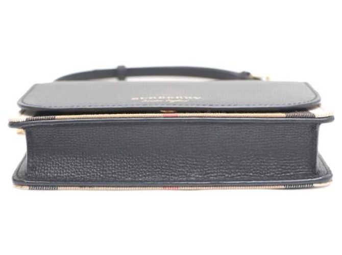 Burberry Borsa a Spalla con Catena Hampshire e Borsa a Tracolla Nero - vista 15
