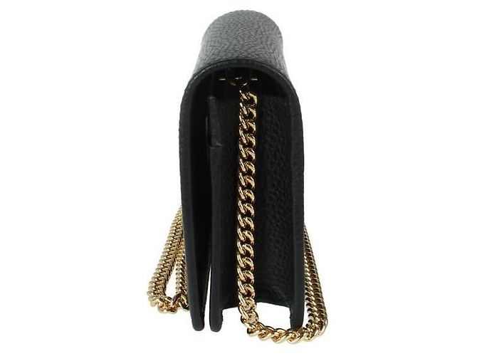 Gucci Mini borsa a catena in pelle GG Marmont - vista 3