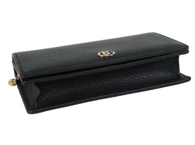 Gucci Mini borsa a catena in pelle GG Marmont - vista 5
