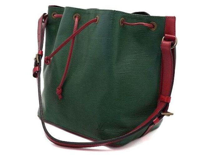Noe Louis Vuitton Borsa a tracolla Noé Bi-Color Petite Verde - vista 2
