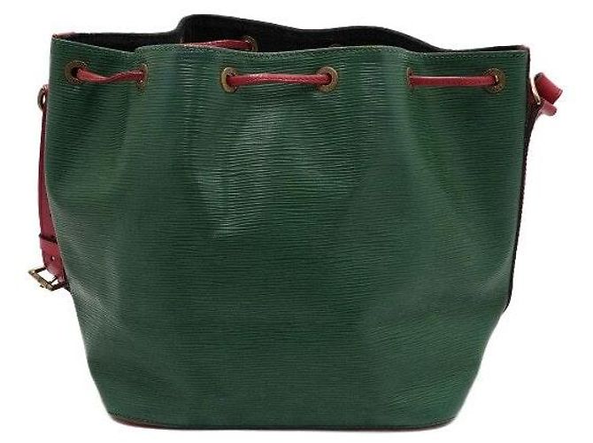Noe Louis Vuitton Borsa a tracolla Noé Bi-Color Petite Verde - vista 4