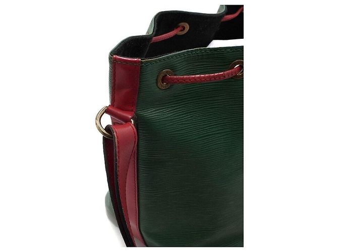 Noe Louis Vuitton Borsa a tracolla Noé Bi-Color Petite Verde - vista 9