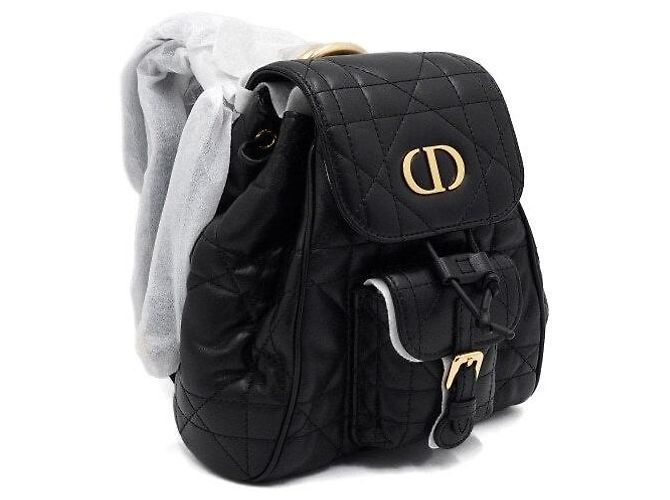 Dior Schwarzer Caro Small Damenrucksack - Ansicht 4