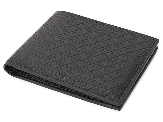 Salvatore Ferragamo Portafoglio Monogram da uomo Nero - vista 4