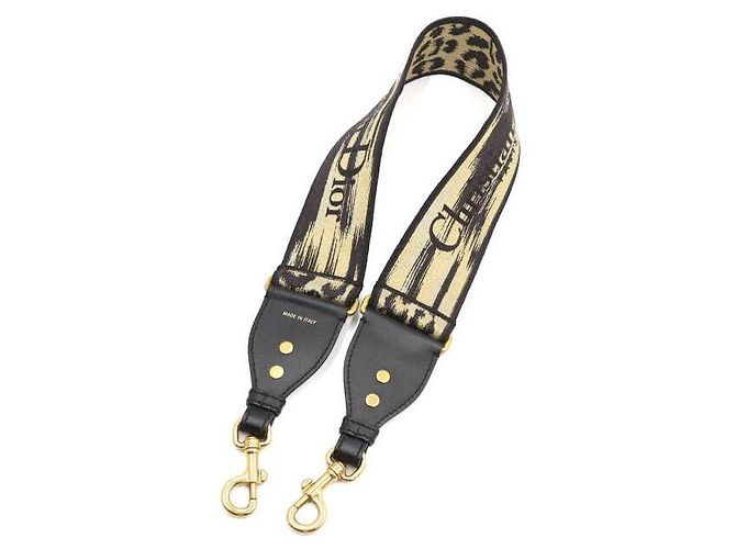 Dior Tracolla con anello e ricamo leopardato - vista 4