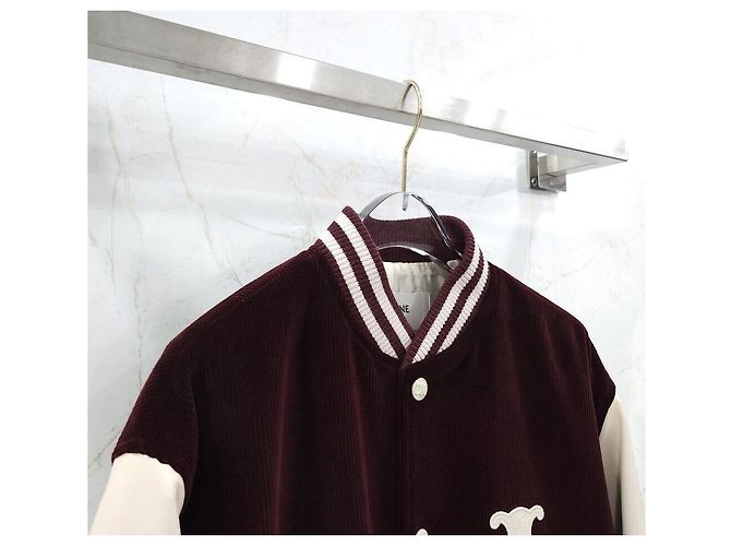 Céline Teddy Cord-Jacke Mehrfarben - Ansicht 3