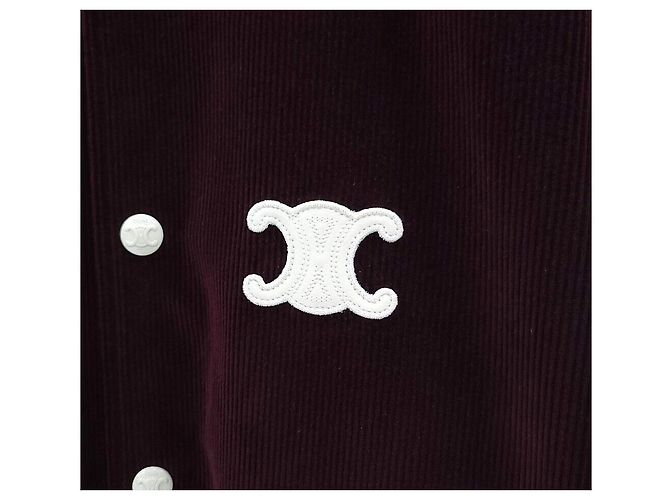 Céline Teddy Cord-Jacke Mehrfarben - Ansicht 4