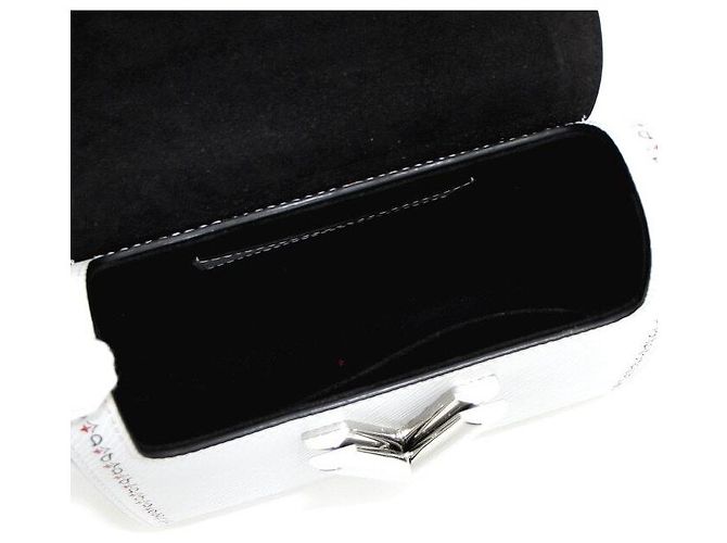 Louis Vuitton Borsa a Spalla e Borsa a Tracolla Twist MM Bianco - vista 5