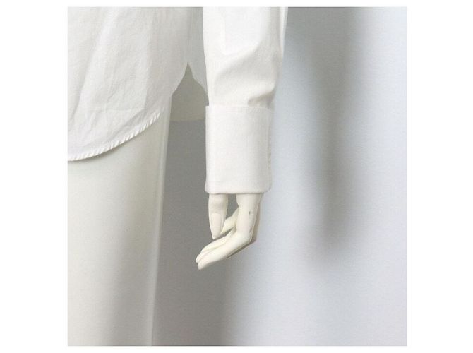 Dior Camicia da donna in popeline di cotone con fiocco Ascot - vista 3