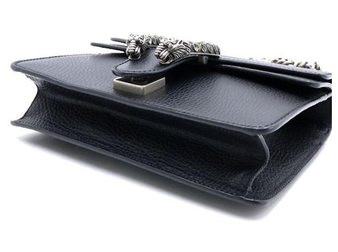 Gucci Mini borsa a tracolla Dionysus con catena, nero - vista 7