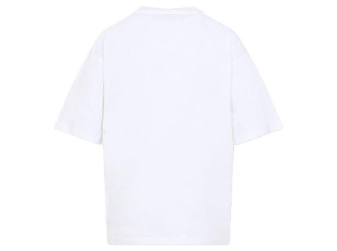 Marni T-shirt in cotone con logo stampato - vista 4