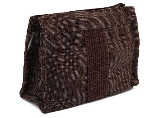 Hermès Canvas Mini Zipper Pouch - view 3