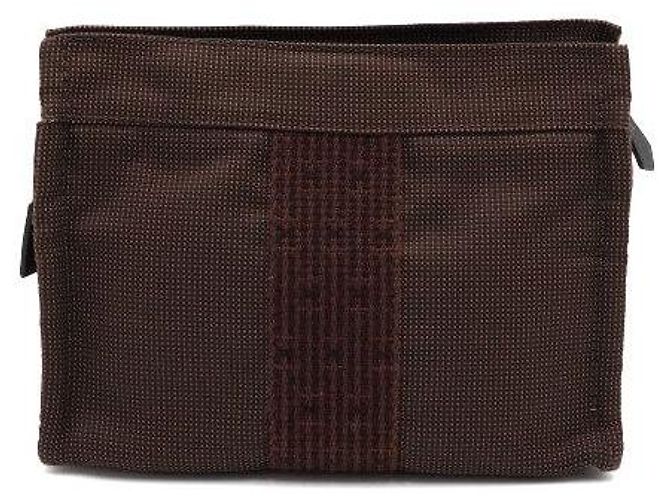Hermès Canvas Mini Zipper Pouch - view 4