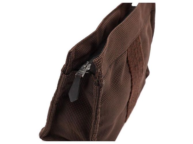 Hermès Canvas Mini Zipper Pouch - view 7