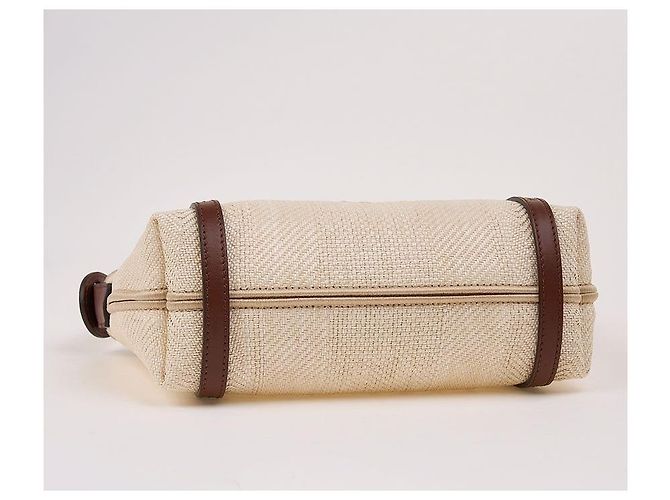 Chloé Bolso de hombro de rafia Naranja - vista 5