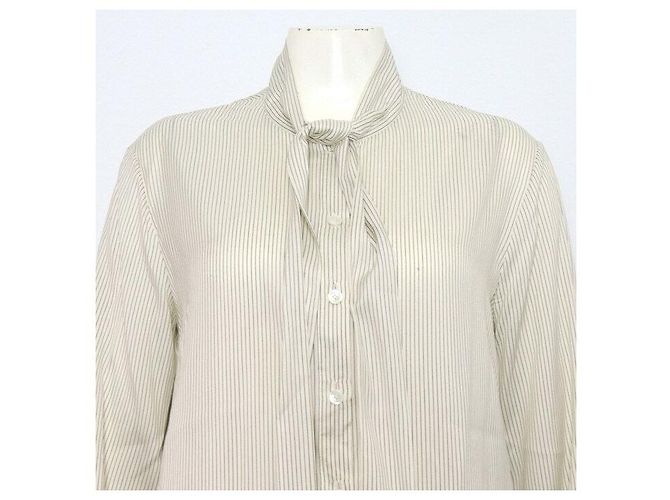 Céline Blusa de popeline listrada - vista 2