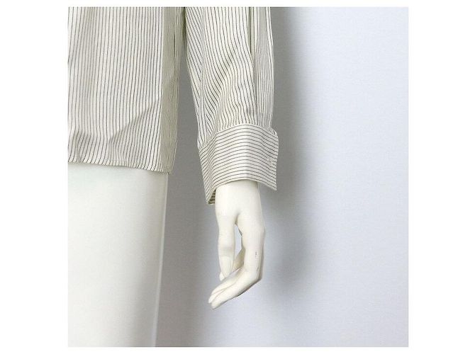 Céline Blusa de popeline listrada - vista 3