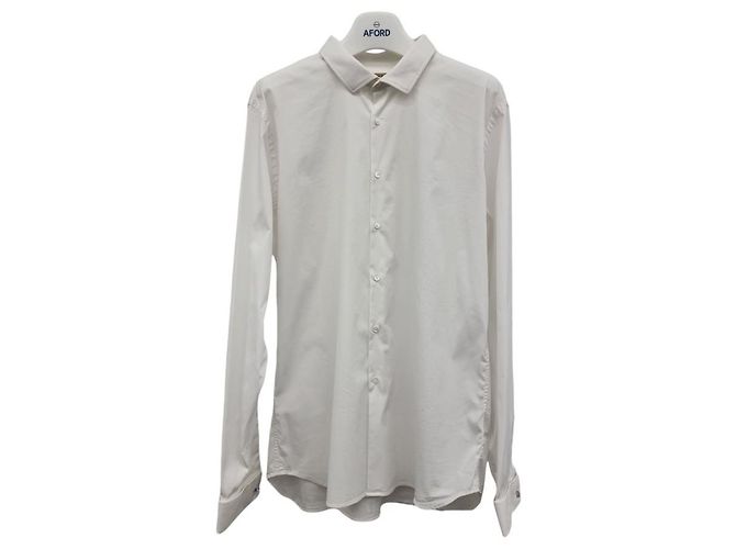 Burberry Baumwollhemd Silber - Ansicht 4