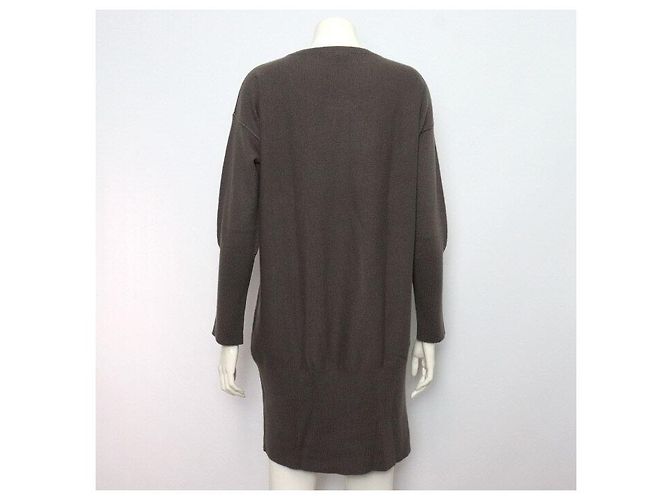 Loro Piana Strickkleid aus Kaschmir für Damen in Anthrazit - Ansicht 4