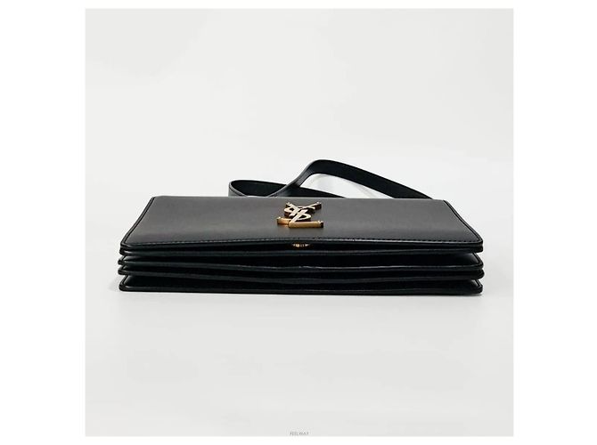 Saint Laurent Borsa a tracolla con patta a soffietto - vista 5