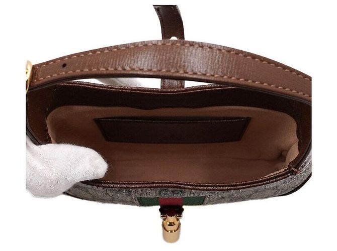 Gucci Borsa Jackie Mini Hobo a Spalla e Crossbody - vista 6
