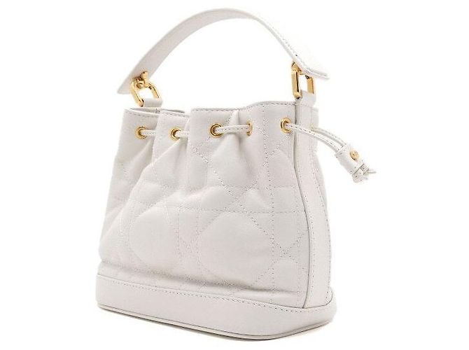 Dior Piccola borsa a secchiello Jolly Borsa a tracolla Borsa crossbody Bianco - vista 2