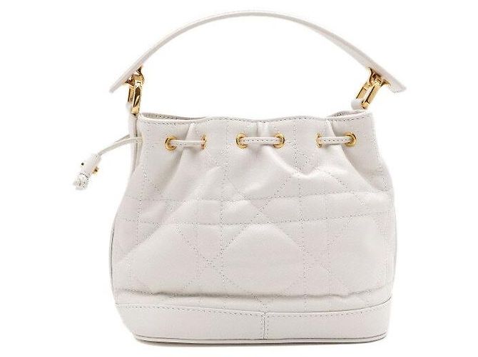 Dior Piccola borsa a secchiello Jolly Borsa a tracolla Borsa crossbody Bianco - vista 4