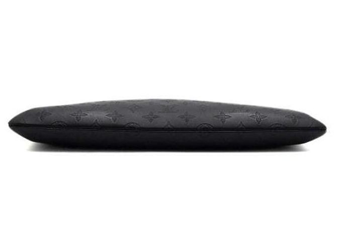 Louis Vuitton Pochette Monogram Shadow Apollo Clutch Bag Nero - vista 6