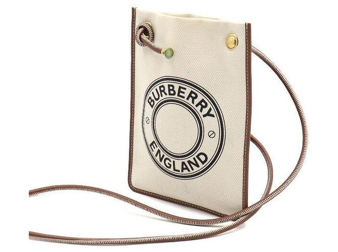 Burberry Piccola borsa piatta a tracolla e borsa a tracolla - vista 2