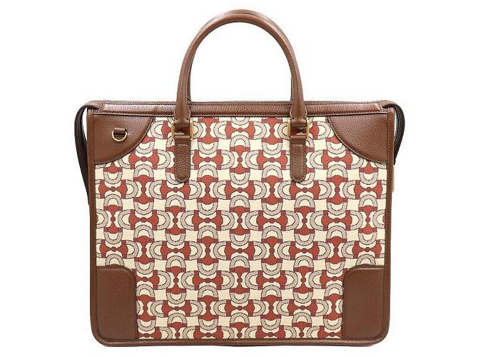 Gucci Pasta e Bolsa Tote de Mors de Jacquard Entrelaçado e Bolsa de Ombro Multicor - vista 4