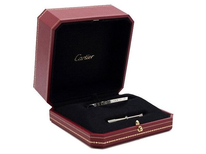 Cartier Pulsera LOVE en oro blanco Talla Small - vista 5