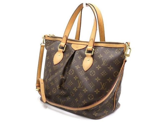 Louis Vuitton Borsa Tote e Borsa a Spalla Palermo PM in Monogram Canvas Multicolore - vista 2