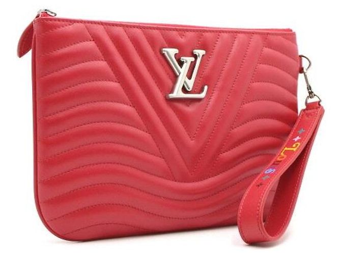 Louis Vuitton Clutch New Wave con catena - vista 3