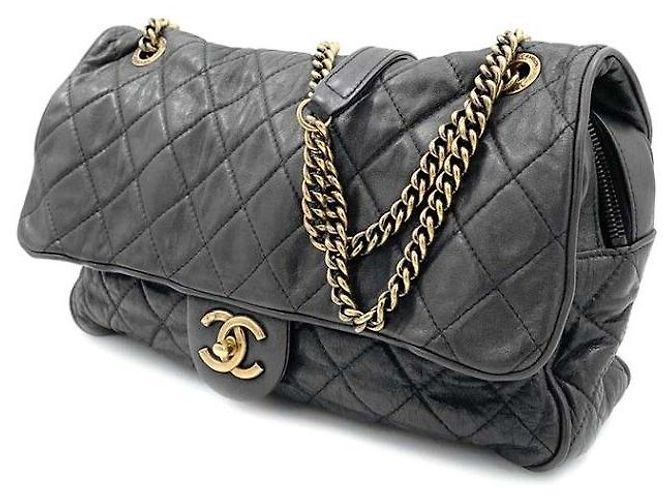 Chanel Borsa a Spalla Caviar Pearl Shiba Verde - vista 2