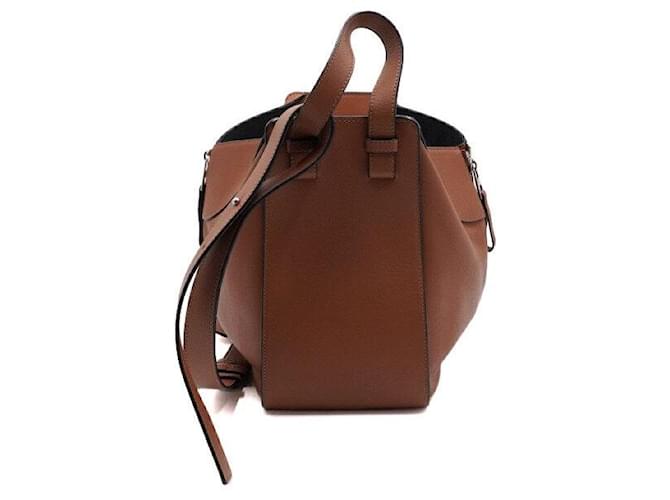 Loewe Borsa Tote e Borsa a Spalla a Tracolla Hammock Small Tan Marrone - vista 4