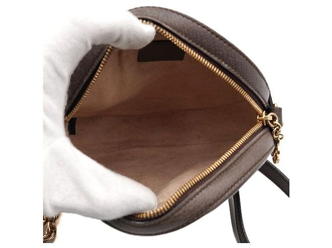 Gucci Borsa a tracolla e crossbody Ophidia Mini GG Round Chain Multicolore - vista 5