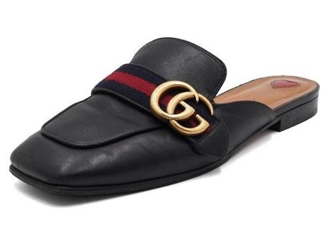 Gucci Mocassini da donna GG Logo Marmont - vista 2