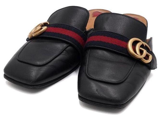 Gucci Mocassini da donna GG Logo Marmont - vista 5