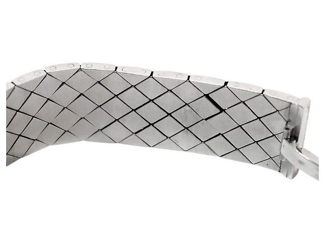 Chanel Matelassé-Stahluhr Schwarz - Ansicht 12