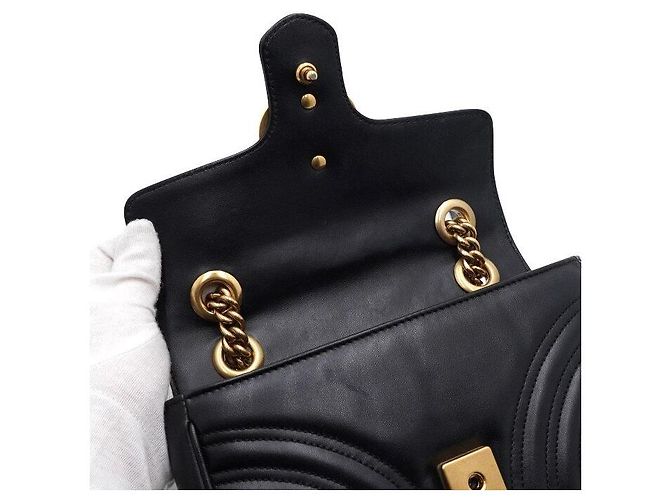 Gucci Mini borsa a tracolla con catena e crossbody - vista 6