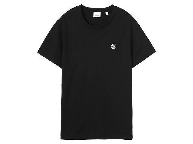 Burberry Baumwoll-T-Shirt mit Monogramm-Motiv - Ansicht 3