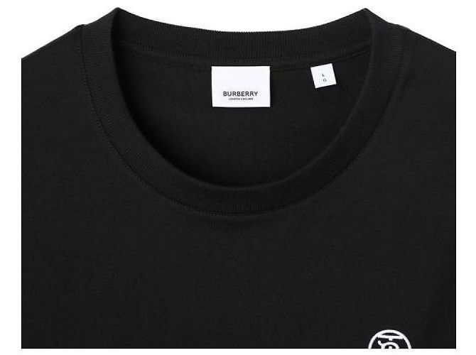 Burberry Baumwoll-T-Shirt mit Monogramm-Motiv - Ansicht 8