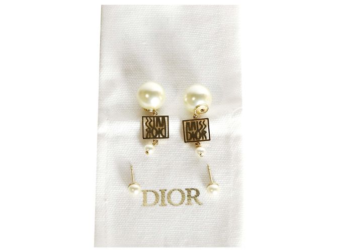 Dior Orecchini con perle tribali Multicolore - vista 5
