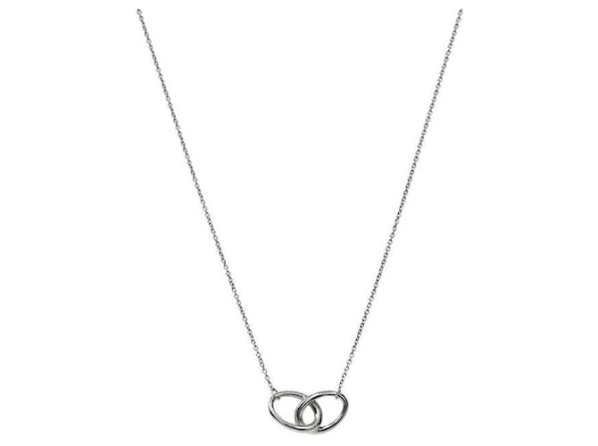 Tiffany & Co Collana Double Loop in Argento - vista 2
