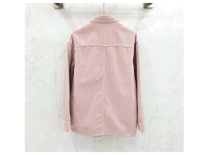 Céline Cordy-Car-Coat-Jacke Weiß - Ansicht 2