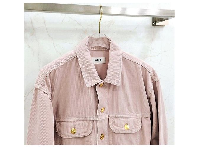 Céline Cordy-Car-Coat-Jacke Weiß - Ansicht 3